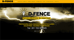 Desktop Screenshot of d-fence.com.ar