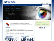 Tablet Screenshot of d-fence.eu